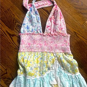 Loveshackfancy halter dress size large